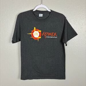 McDonald’s Size Small Grey Short Sleeve Shirt Asian Pacific Middle East Network